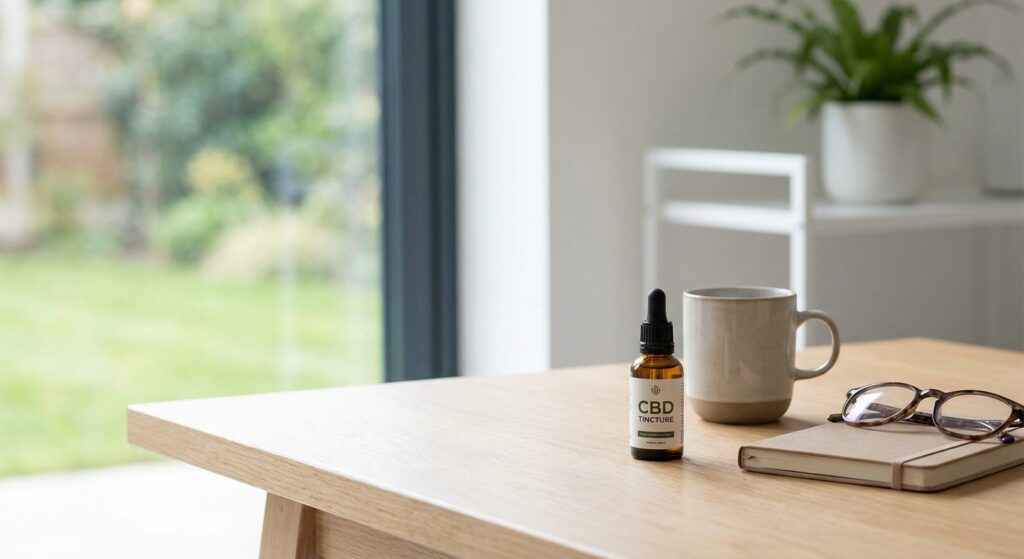 QPT CBD lemon tincture for calm focus and daily clarity routine