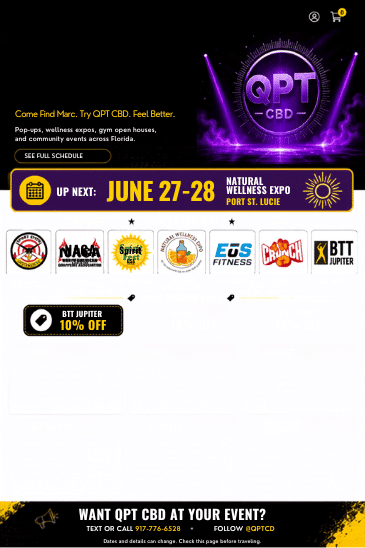 QPT CBD Events 2026 official calendar